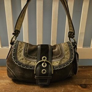 Coach boho SoHo hobo bag